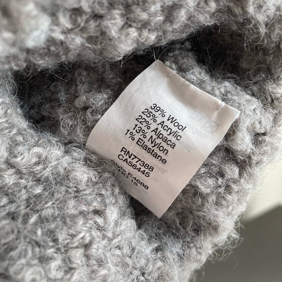 J. Crew grey wool sweater - Picture 5 of 6